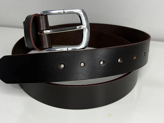 100% Genuine Leather Belt for Men – Classic, Durable & Stylish Everyday Wear